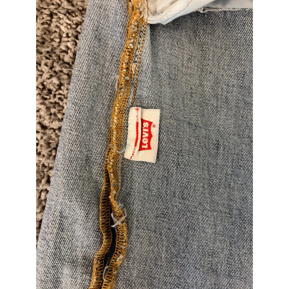 Levis 501 Original Fit Jeans 38x30 Blue Straight Leg Denim Americana Western